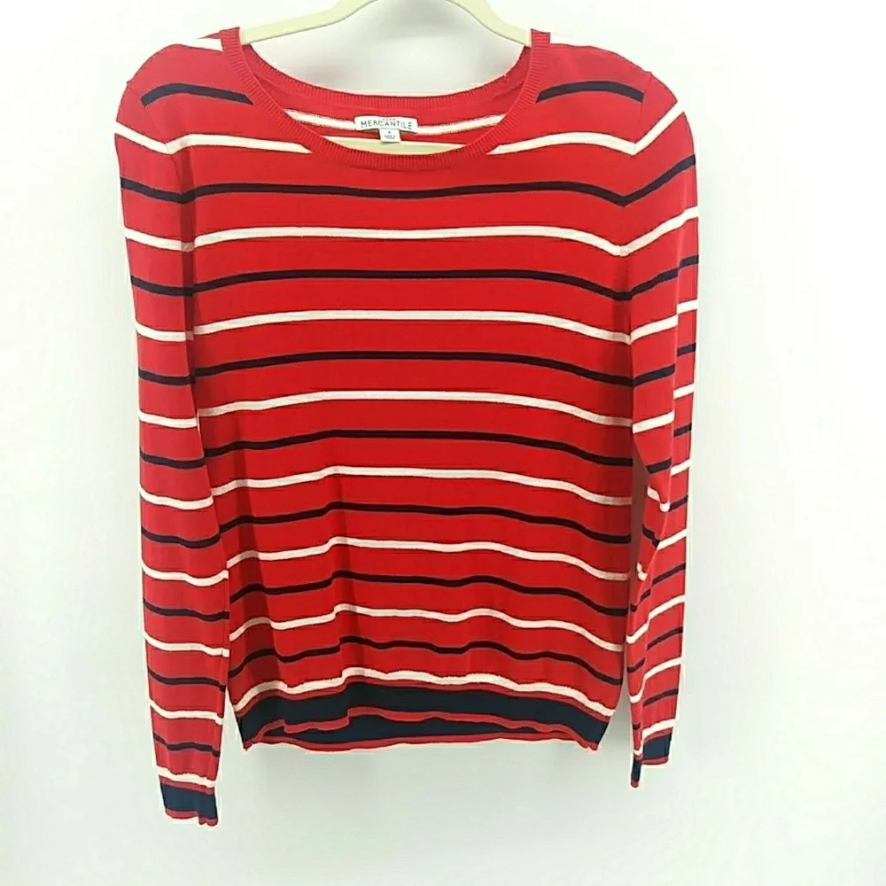 ⭐3/$30 J.Crew Mercantile Holiday 2018 Sweater S
